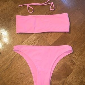 SHEIN pink swimsuit